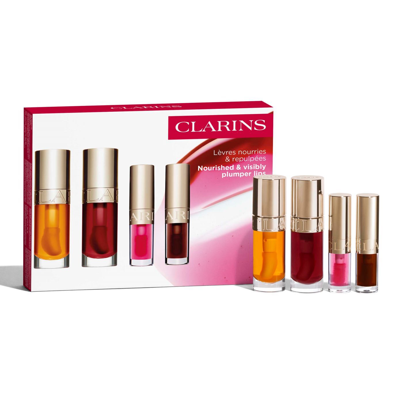 Lip Comfort Oil Set - Nourishing and Comforting Lip Oils | CLARINS®