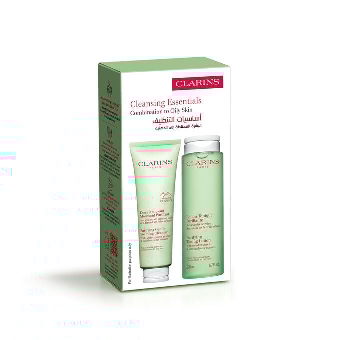 أساسيات التنظيف للبشرة المختلطة والدهنية