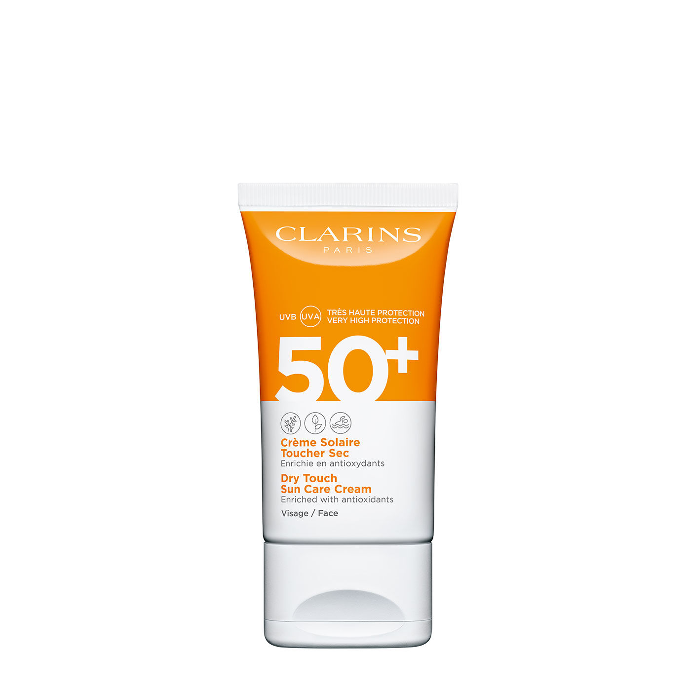 clarins spf 50 face