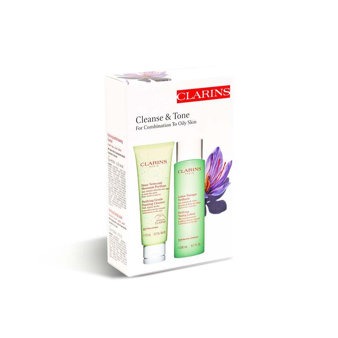 Cleansing set for Combination to Oily skin