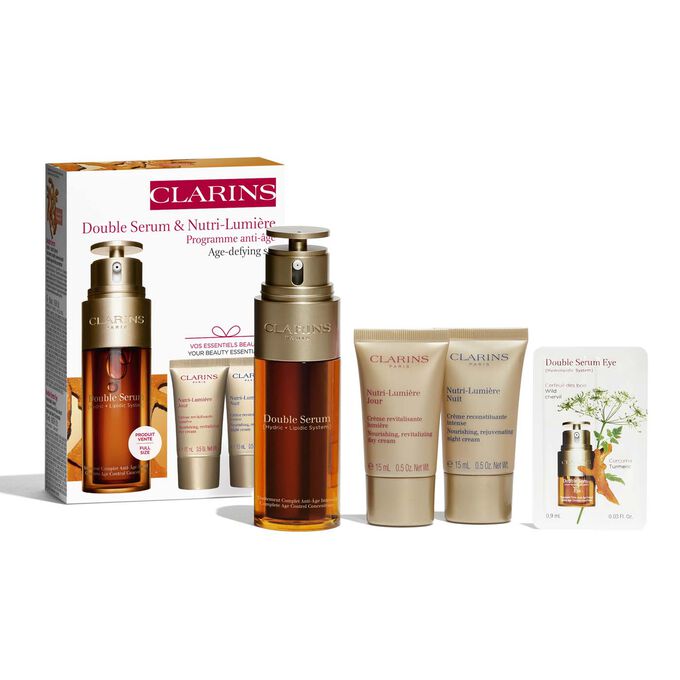 Double Serum and Nutri-Lumière set.
