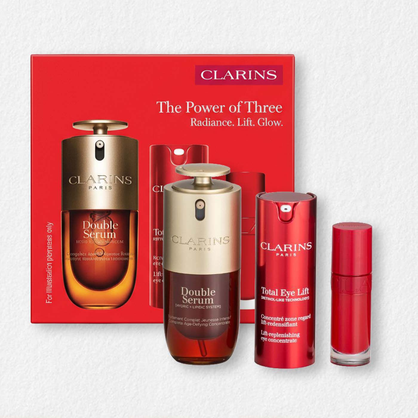 CLARINS 6点セット CLARINS Double Serum Light Texture & Multi-Active Age-Defying set
