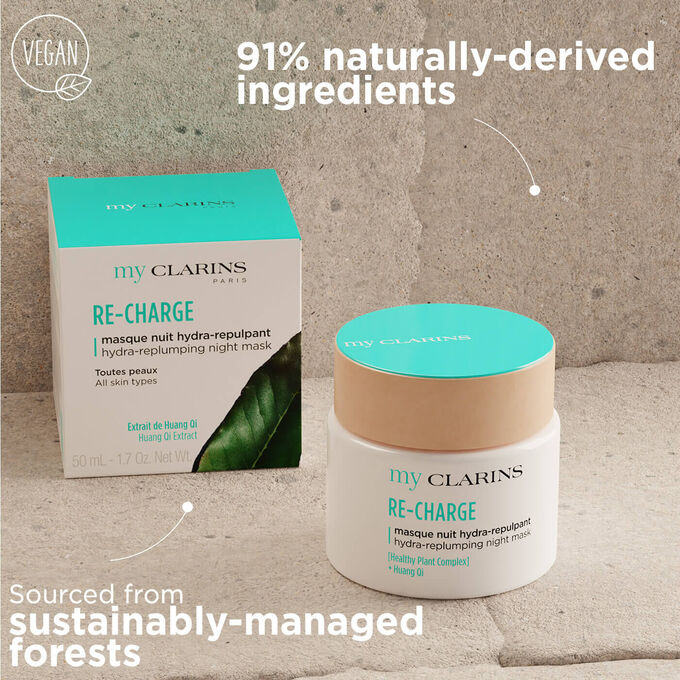 Myclarins Re-Charge Detox-replumping Night Mask