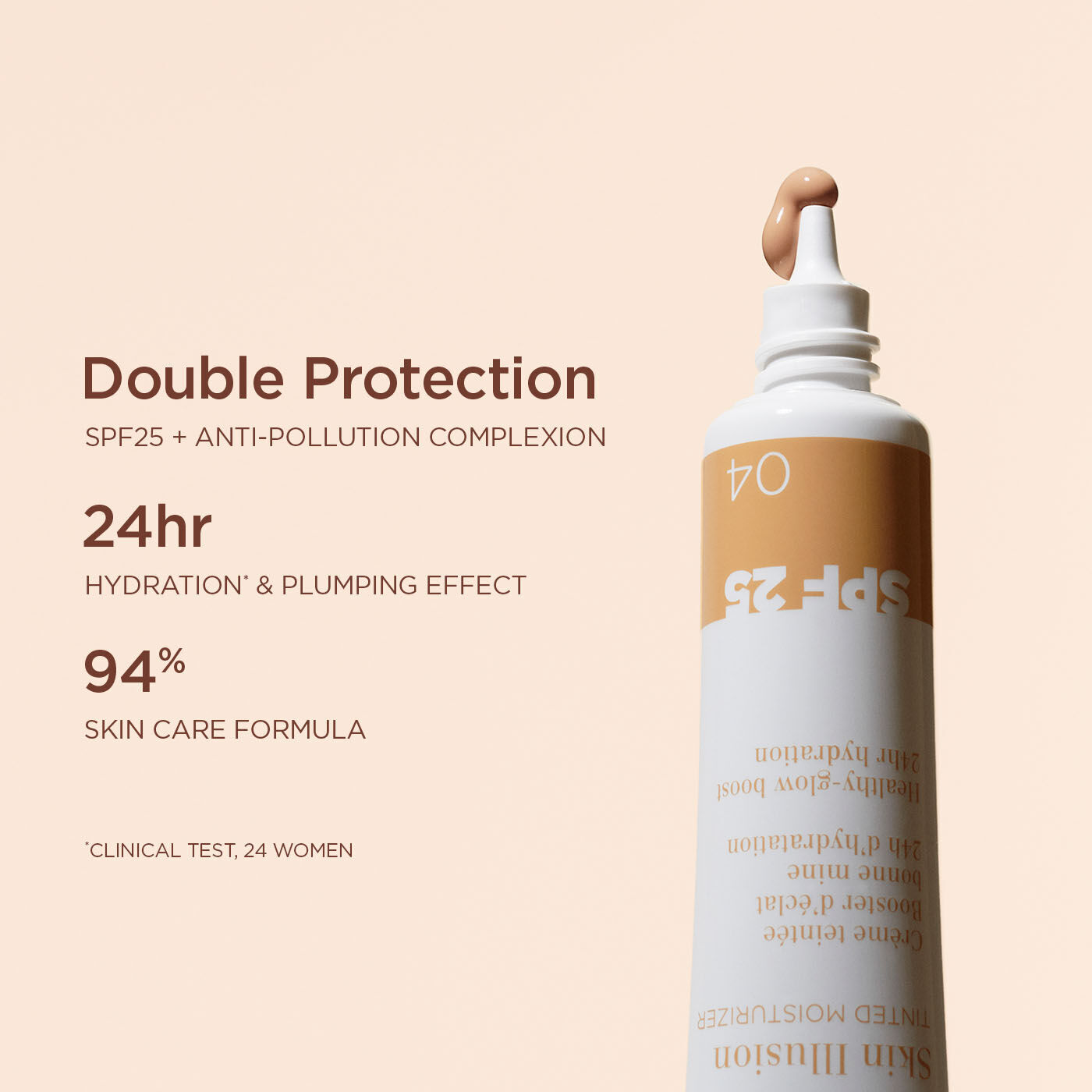 Tinted Moisturizer with SPF25 and Radiant Finish | CLARINS®