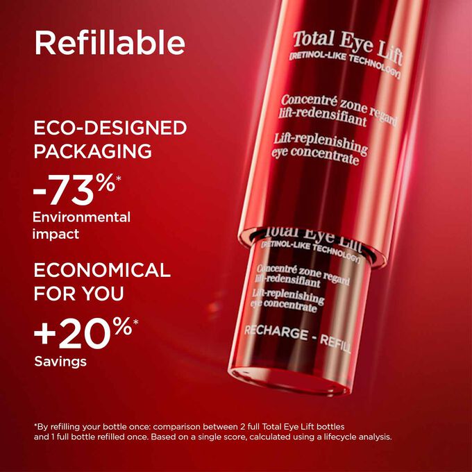 Total Eye Lift Eye Cream Refill for Firming, Wrinkles, Dark Circles+ Puffiness