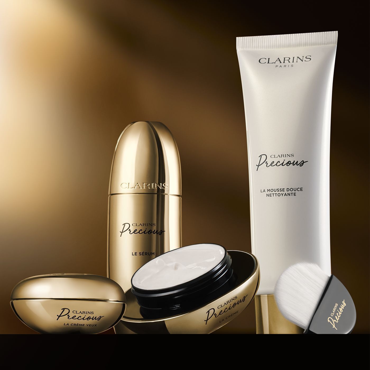 Precious La Mousse Luxury Foaming Face Cleanser | CLARINS®