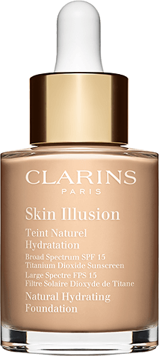 Your Clarins Skin Illusion liquid foundation