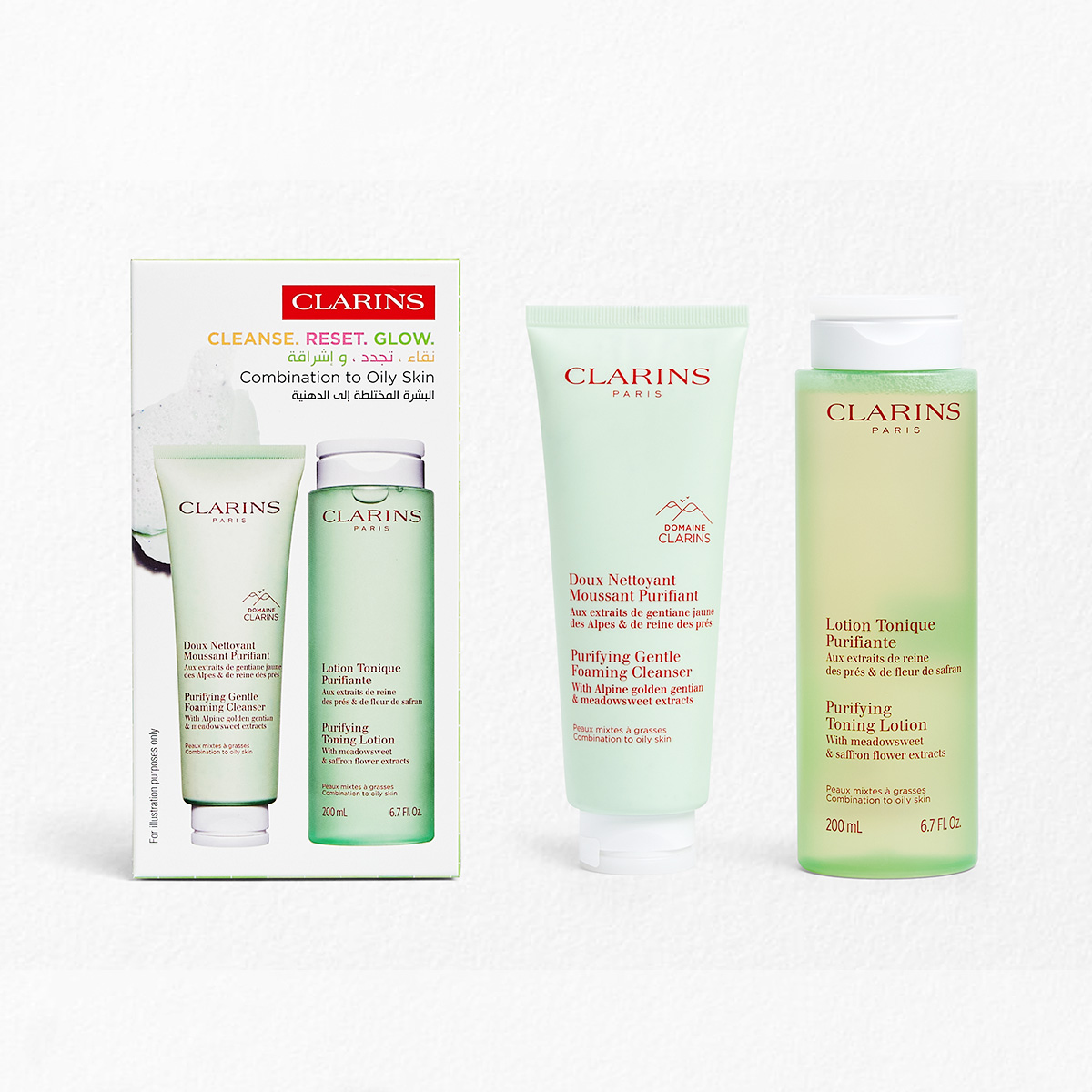CLEANSE.RESET.GLOW - Combination to Oily Skin