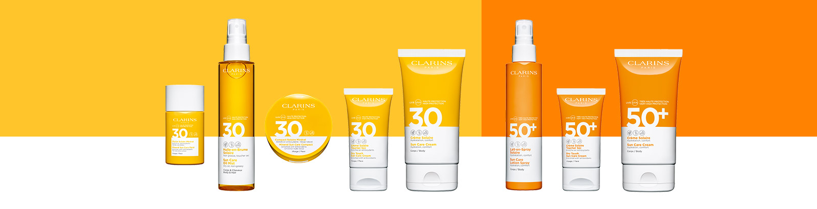clarins sun care cream 30